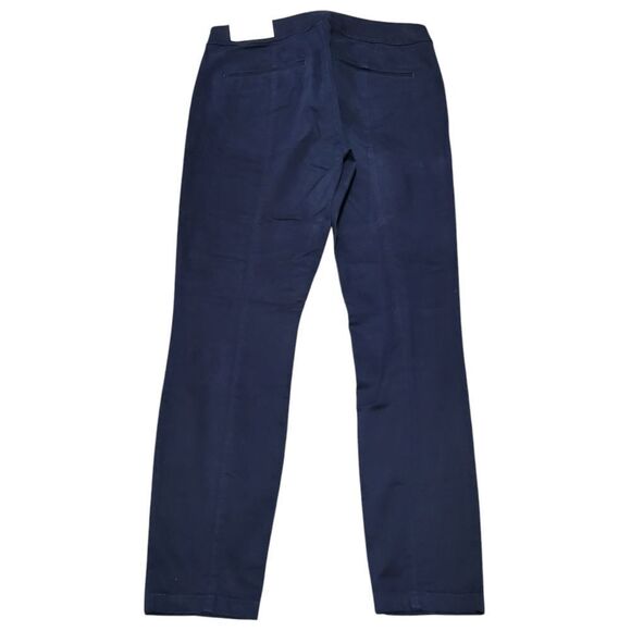 LOFT Navy Sutton skinny ankle trousers - Picture 3 of 3